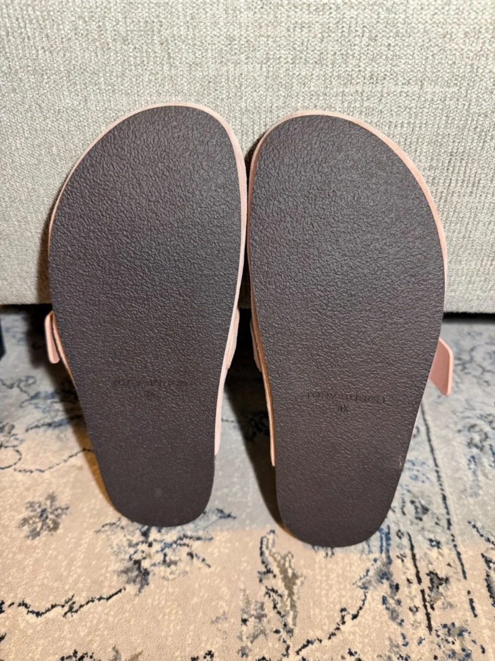 Tory Burch Mellow Mule Suede Pink/Gold